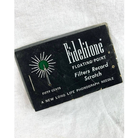 Vintage Fidelitone Floating Point Phonograph Record Player Needle - Picture 1 of 4